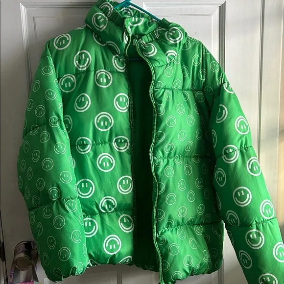 Native Youth Smile Print Jacket - Picture 3 of 8